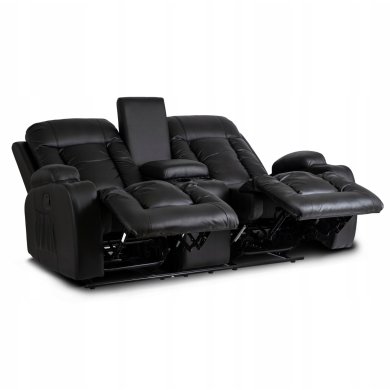 Крісло м'яке розкладне з реклайнером Mebel Elit ALPINE Чорний - 3 Крісло м'яке розкладне з реклайнером Mebel Elit ALPINE Чорний ME.ALPINA/CZ/E/FW фото - 3