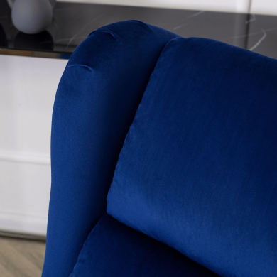 Кресло мягкое раскладное с реклайнером Mebel Elit SIMON Синий - 14 Кресло мягкое раскладное с реклайнером Mebel Elit SIMON Синий ME.SIMON/GR/V/FW фото - 14