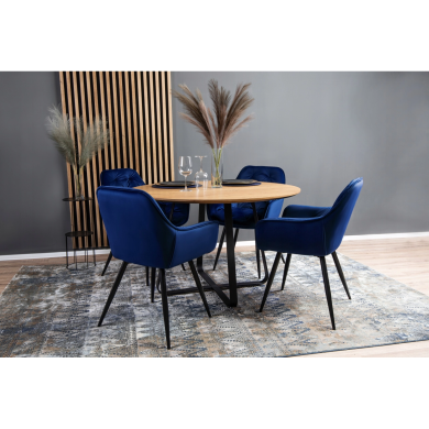 Обідній стілець Mebel Elit POLA Синій ME.POLA/GR/V/K фото - 10