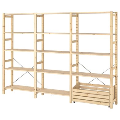 IKEA Стеллаж IVAR Дерево (ИКЕА ИВАР) 59403844