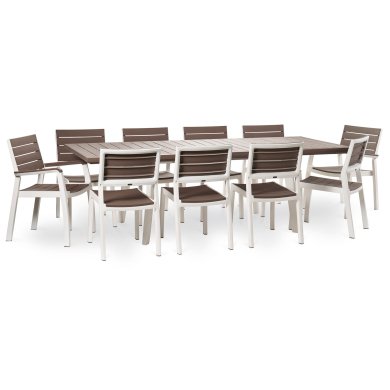 Раскладной садовый стол Keter HARMONY EXTENDABLE Капучино 230758-1 фото - 5