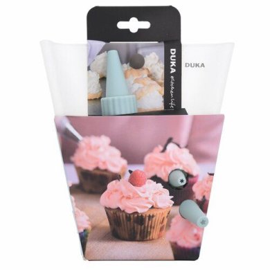 Кондитерский мешок с насадками Duka Fiffig | Белый 2220349 фото - 4