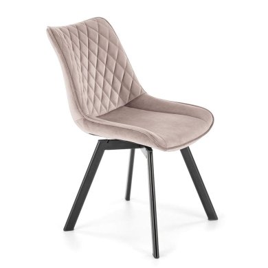 Обідній стілець поворотний Halmar K520 Бежевий V-CH-K/520-KR-BEŻOWY фото - 3