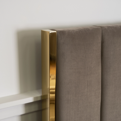 Ліжко Mebel Elit EMILIO Welur 160x200 см Бежевий - 10 Ліжко Mebel Elit EMILIO Welur 160x200 см Бежевий ME.EMILIO/160/BZ/V/LOZ фото - 10