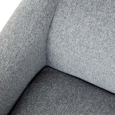 Крісло м'яке Homla AUREVA Сірий - 4 Крісло м'яке Homla AUREVA Сірий 221257 фото - 4