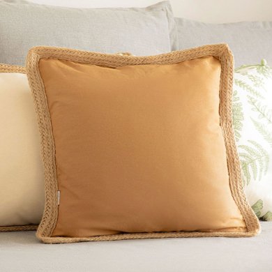 Декоративная наволочка Homla ARVI 45x45 см Коричневый 214673 фото - 5