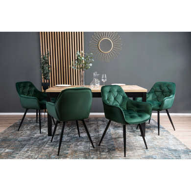 Обідній стілець Mebel Elit POLA Зелений ME.POLA/Z/V/K фото - 7