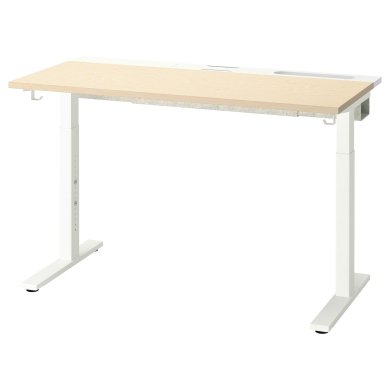IKEA Письменный стол MITTZON Береза (ИКЕА МИЦОН) 39525851