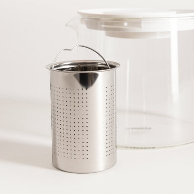 Чайник заварник з підігрівачем Homla MILBO 1 л Білий 238317 фото - 3