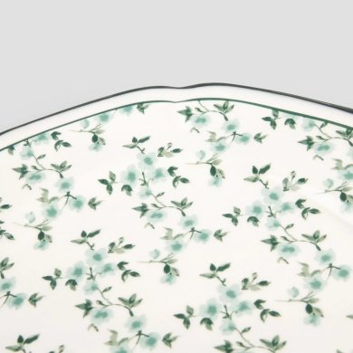 Обідня тарілка Homla GRETA 27 см Зелений 234847 фото - 3