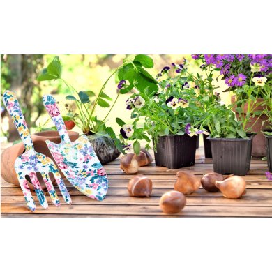 Набір садових інструментів Garden Line 3 шт Принт EVA5986 WZOR3 фото - 5