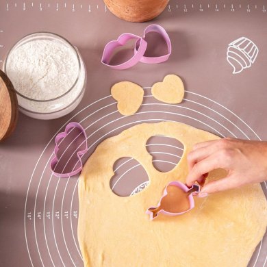Набор форм для печенья Homla CHERISH LOVE 4 шт Розовый 237137 фото - 5