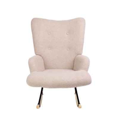 Кресло-качалка мягкое Homla MOSS TEDDY BOUCLE Бежевый - 2 Кресло-качалка мягкое Homla MOSS TEDDY BOUCLE Бежевый 218188 фото - 2