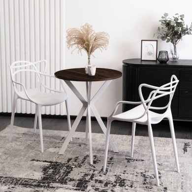 Обеденный стол Mebel Elit LAUREN 60 см Орех ME.LAUREN/O/B/S60 фото - 5