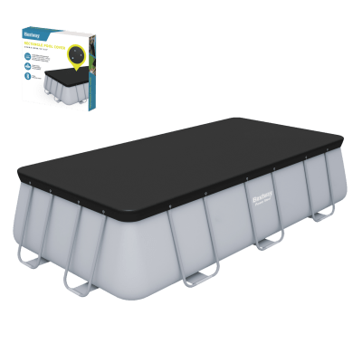 Тент для бассейна Bestway 58232 412х201 см Черный BES58232 фото - 2