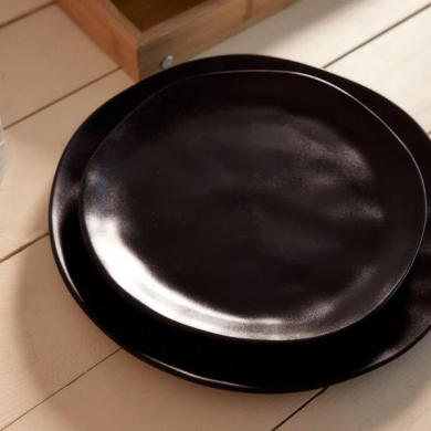 Тарілка десертна Homla MINGA 20 см | Чорний - 5 Тарілка десертна Homla MINGA 20 см | Чорний 218006 фото - 5