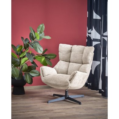 Кресло мягкое поворотное Halmar ORINOKO Бежевый - 11 Кресло мягкое поворотное Halmar ORINOKO Бежевый V-CH-ORINOKO-FOT-BEŻOWY фото - 11