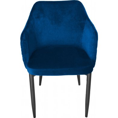 Обеденный стул Signal Astor Velvet Синий ASTORVCGR фото - 3