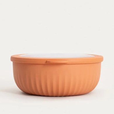 Набор контейнеров с крышками Homla KERMA 4 шт Оранжевый 243863 фото - 3