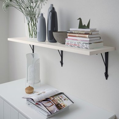 IKEA Полка навесная BERGSHULT / KROKSHULT (ИКЕА BERGSHULT / KROKSHULT) 89326062 фото - 10