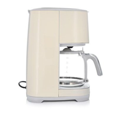 Кофемашина с переливом Duka Vintage | Кремовый - 2 Кофемашина с переливом Duka Vintage | Кремовый 1218787 фото - 2