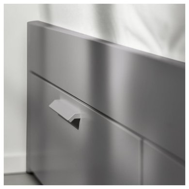 IKEA Каркас кровати BRIMNES 160x200 см Серый 50602796 фото - 5
