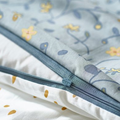 Комплект постельного белья GULDVAVARE 110х125 см Синий - 4 IKEA Комплект постельного белья GULDVAVARE 110х125 см Синий (ИКЕА ГУЛЬДВАВАРЕ) 00573635 фото - 4