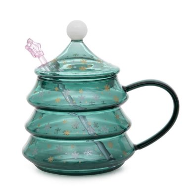 Кружка з кришкою і паличкою Homla BENICA 400 мл Зелений Кружка з кришкою і паличкою Homla BENICA 400 мл Зелений 219162