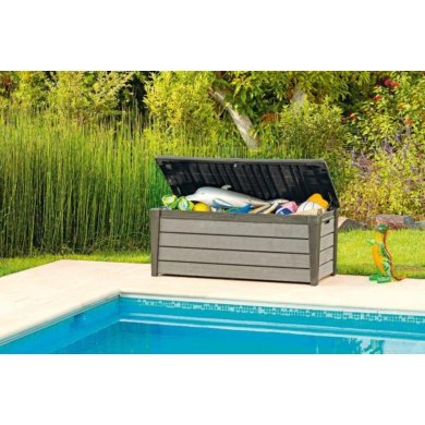 Садовый ящик Keter BRUSHWOOD 455 л Графит 230418 фото - 4