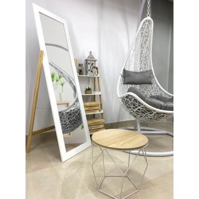 Зеркало Chomik 54x45x157 см | Белый / Дерево PHO9764 фото - 4