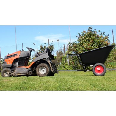 Садовая тележка Garden Line 160 л Черный WOZ3849 фото - 4