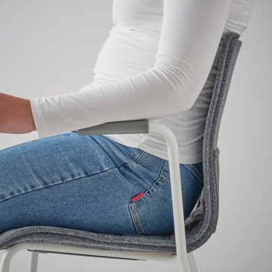 IKEA Офісне крісло LAKTARE Сірий (ИКЕА ЛАКТАРА) 49503250 фото - 10