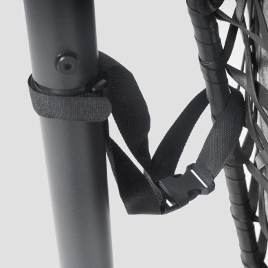 Подвесное кресло-кокон Homla NIDO Черный 239630 фото - 4