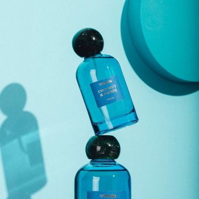 Интерьерные духи Homla COLOR BLOCK Coconut Amber 100 мл Синий 239387 фото - 5