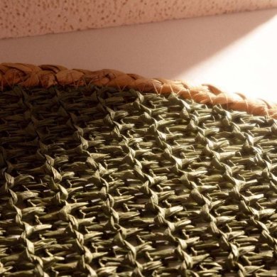 Сервировочный коврик Homla DANUSE 38 см Зеленый 213691 фото - 4