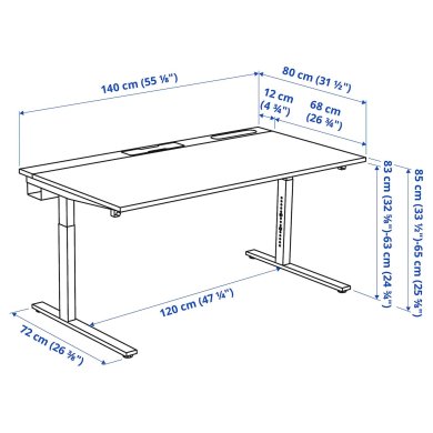 MITTZON - 2 IKEA MITTZON (ИКЕА МИЦОН) 39591351 фото - 2