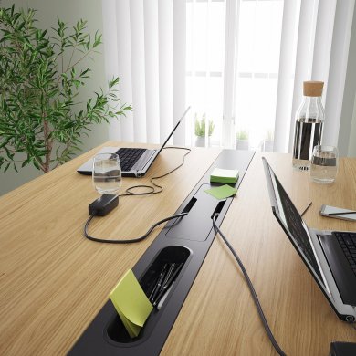 Письменный стол для работы сидя/стоя MITTZON Дуб - 5 IKEA Письменный стол для работы сидя/стоя MITTZON Дуб (ИКЕА МИЦОН) 19533461 фото - 5