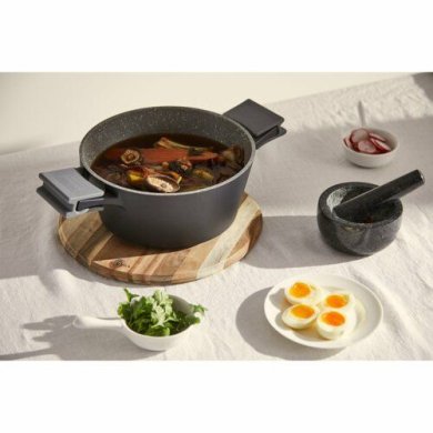 Кастрюля с крышкой Duka Gota Cook 3,1 л | Серый 1213293 фото - 3