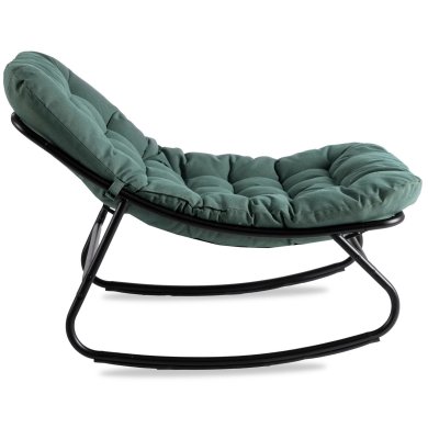 Кресло-качалка мягкое Mebel Elit AURORA Зеленый ME.AURORA/Z/T/FW фото - 5