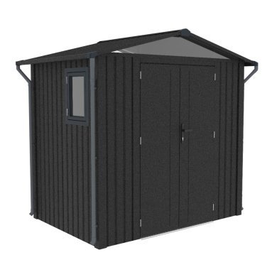 Садовый домик Corciano AMY 240x168x220 см Антрацит - 2 Садовый домик Corciano AMY 240x168x220 см Антрацит 5901157672544 фото - 2