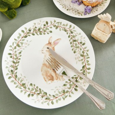 Обеденная тарелка Homla SHEPER 27 см Принт 214039 фото - 5