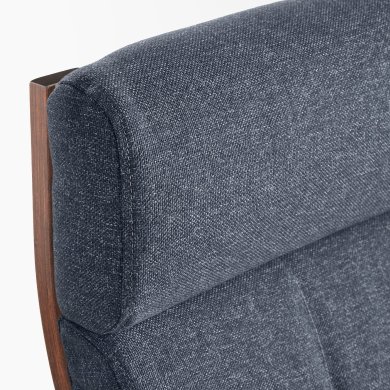IKEA Крісло-качалка POANG Синій (ИКЕА ПОАНГ) 69502141 фото - 5