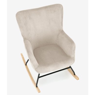 Кресло-качалка мягкое Halmar BELMIRO Кремовый - 7 Кресло-качалка мягкое Halmar BELMIRO Кремовый V-CH-BELMIRO-FOT-KREMOWY фото - 7