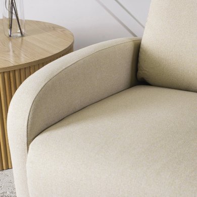 Кресло мягкое раскладное с реклайнером Mebel Elit DANNY Бежевый - 12 Кресло мягкое раскладное с реклайнером Mebel Elit DANNY Бежевый ME.DANNY2/BZ/T/FW фото - 12