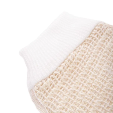 Рукавиця для миття та масажу Homla RADIANCE | Кремовий - 3 Рукавиця для миття та масажу Homla RADIANCE | Кремовий 218565 фото - 3