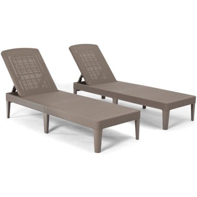 Складной шезлонг Keter JAIPUR Капучино 235163 фото - 4