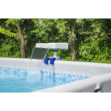 Водоспад з LED підсвіткою Bestway 58619 WATER CASCADE Білий - 8 Водоспад з LED підсвіткою Bestway 58619 WATER CASCADE Білий BES58619 фото - 8