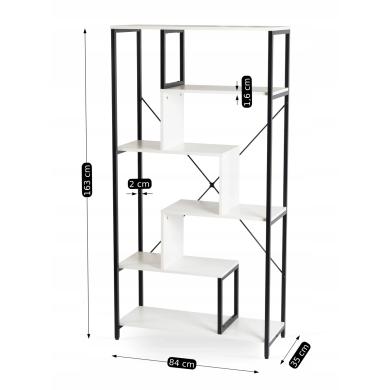 Стеллаж Mebel Elit AKRIS Белый ME.AKRIS/B/CZ/REG фото - 9