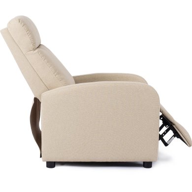 Кресло мягкое раскладное с реклайнером Mebel Elit DANNY Бежевый - 5 Кресло мягкое раскладное с реклайнером Mebel Elit DANNY Бежевый ME.DANNY2/BZ/T/FW фото - 5