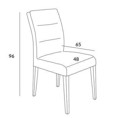 Обідній стілець Halmar ARVIKA Сірий - 7 Обідній стілець Halmar ARVIKA Сірий 209613 фото - 7